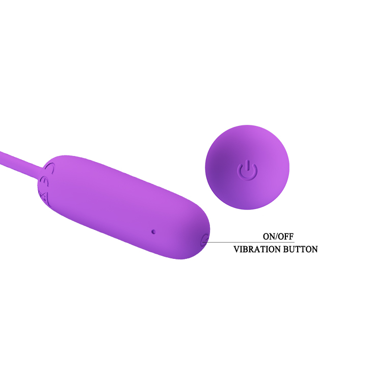 Ou Vibrator Joyce, 12 Moduri Vibratii, Silicon, USB, Violet, 18 cm
