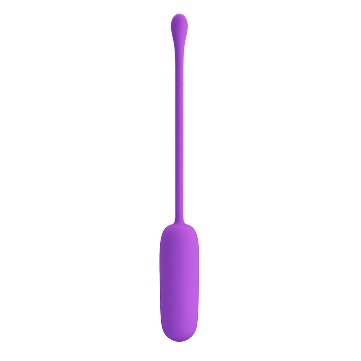 Ou Vibrator Joyce, 12 Moduri Vibratii, Silicon, USB, Violet, 18 cm