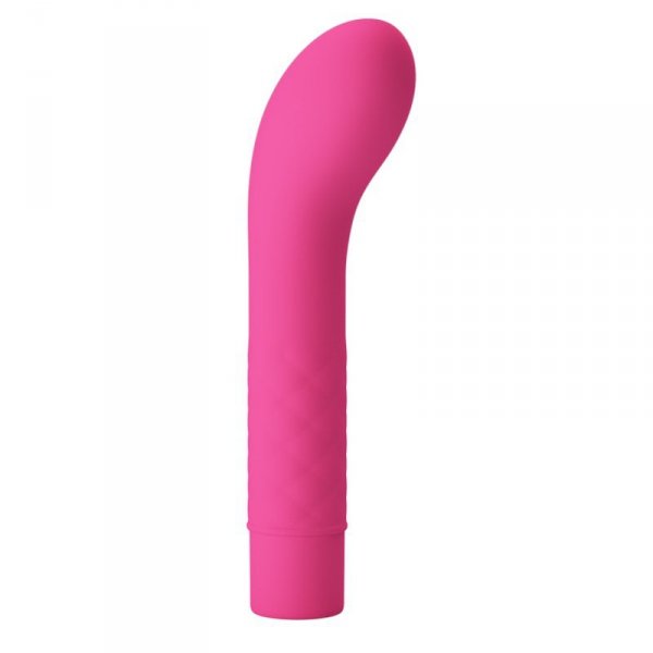 Vibrator Punctul G Atlas, 10 Moduri Vibratii, Silicon, Roz, 14 cm