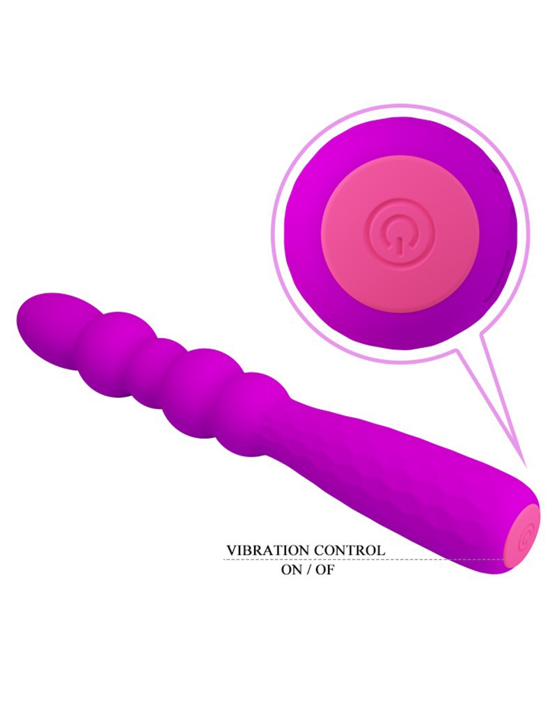 Vibrator Bendable Monroe, 12 Moduri Vibratii, Silicon, Mov, 18.5 cm