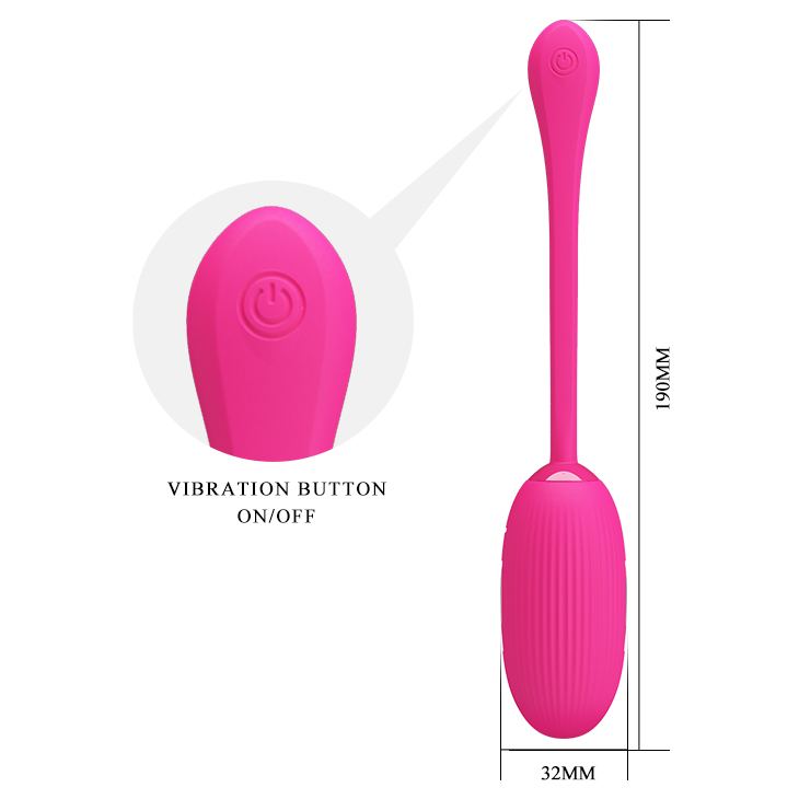 Ou Vibrator Doreen 12 Moduri Vibratii, 3 Moduri Electrosocuri, Silicon, Bluetooth Control, Free App, USB, Roz