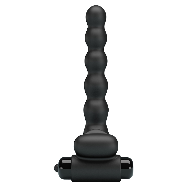 Inel Penis Hercules III, 10 Moduri Vibratii, Silicon, Negru