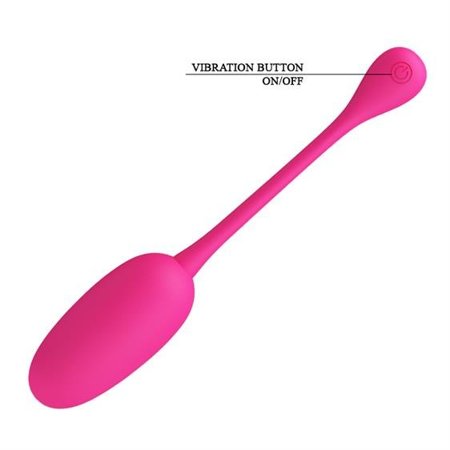 Ou Vibrator Knucker, 12 Moduri Vibratii, Silicon, USB, Roz