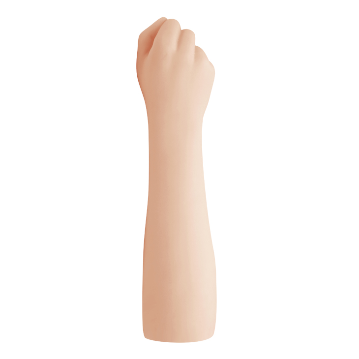 Dildo Pretty Love Iron Fist, TPR, Natural, 36 cm