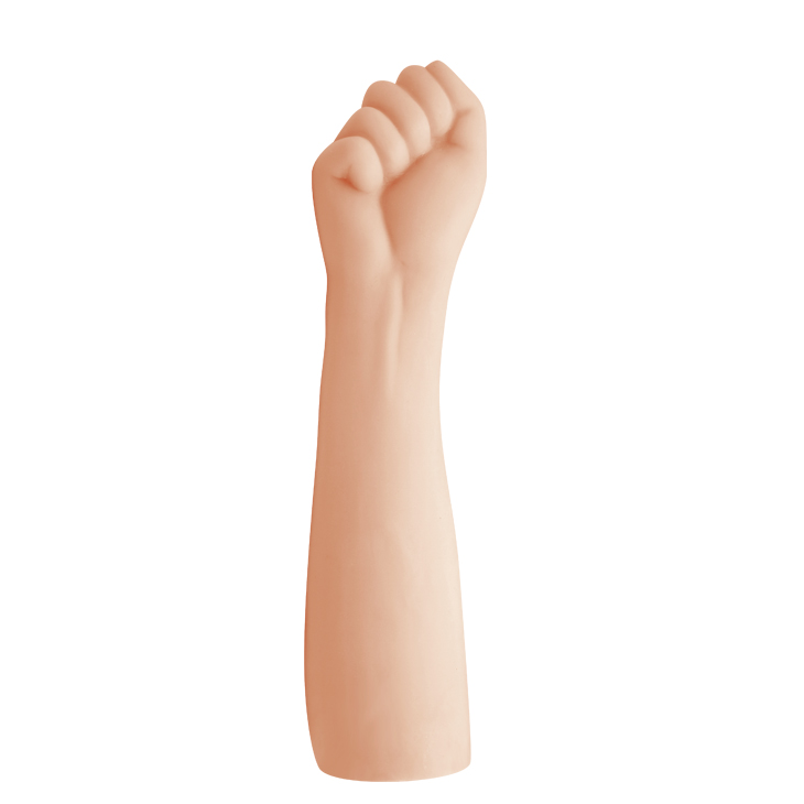 Dildo Pretty Love Iron Fist, TPR, Natural, 36 cm
