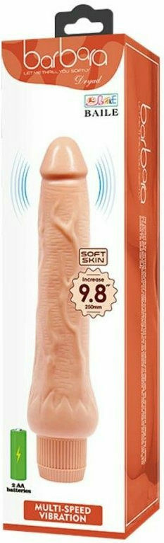 Vibrator Realist Dryad, Multispeed, Natural, 25 cm
