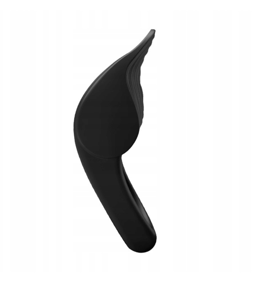 Inel de Penis Susanna, 10 Moduri Vibratii, Silicon, USB, Negru