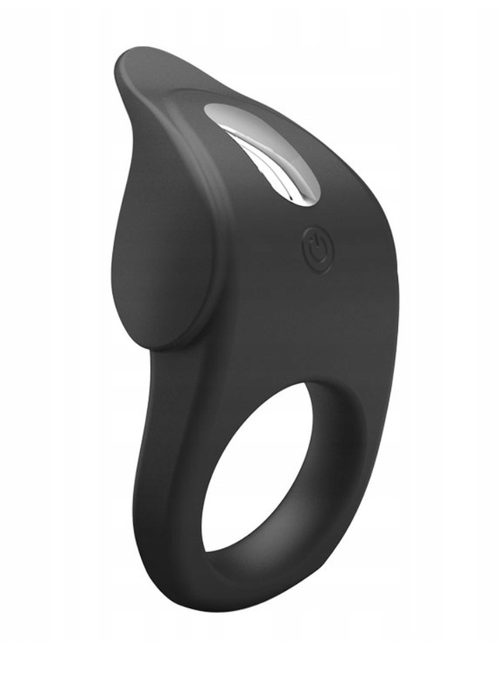 Inel de Penis Susanna, 10 Moduri Vibratii, Silicon, USB, Negru