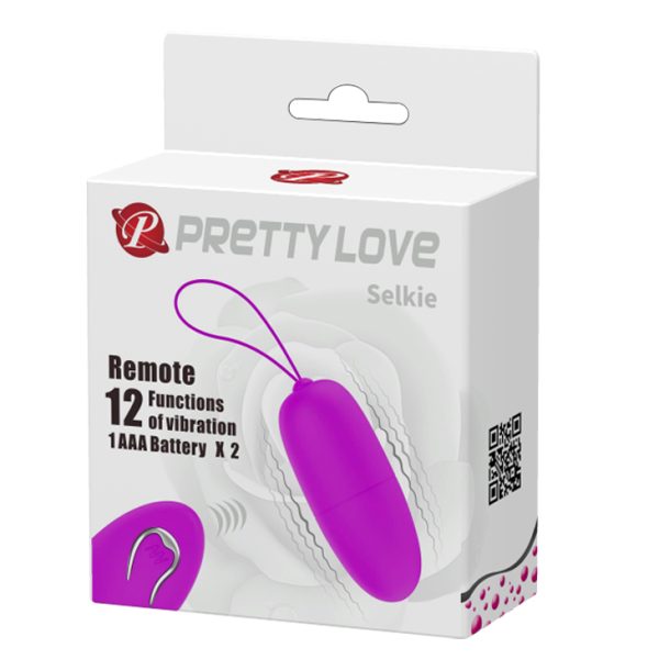 Ou Vibrator Selkie, 12 Moduri Vibratii, Remote Control, ABS, Mov