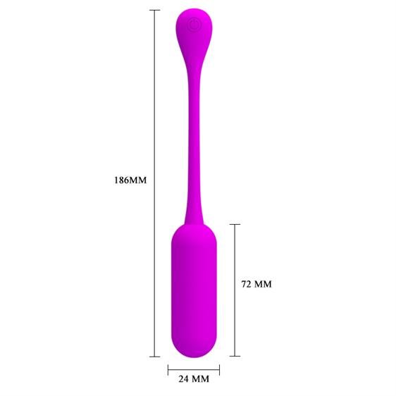Ou Vibrator Lechies, 12 Moduri Vibratii, Silicon, USB, Mov