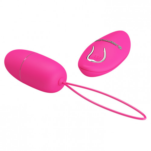 Ou Vibrator Selkie, 12 Moduri Vibratii, Remote Control, ABS, Roz
