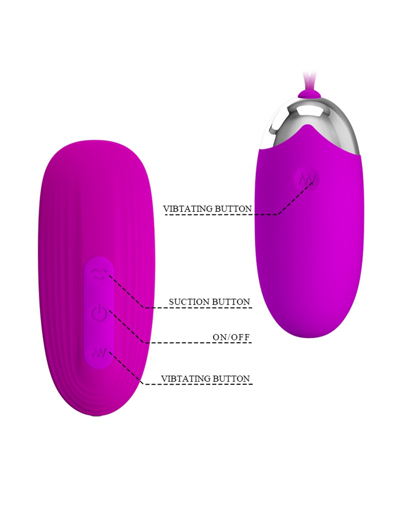 Stimulator 2 in 1 Orthus, 12+4 Moduri Stimulatoare, Silicon, USB, Mov