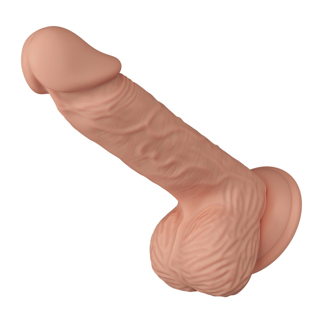 Dildo Realist Beautiful Catoblepas LifeLike Skin, Natural, 20.6 cm