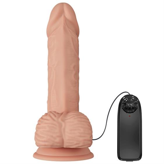 Vibrator Realist Beautiful Catoblepas LifeLike Skin, Natura, 20.6 cm