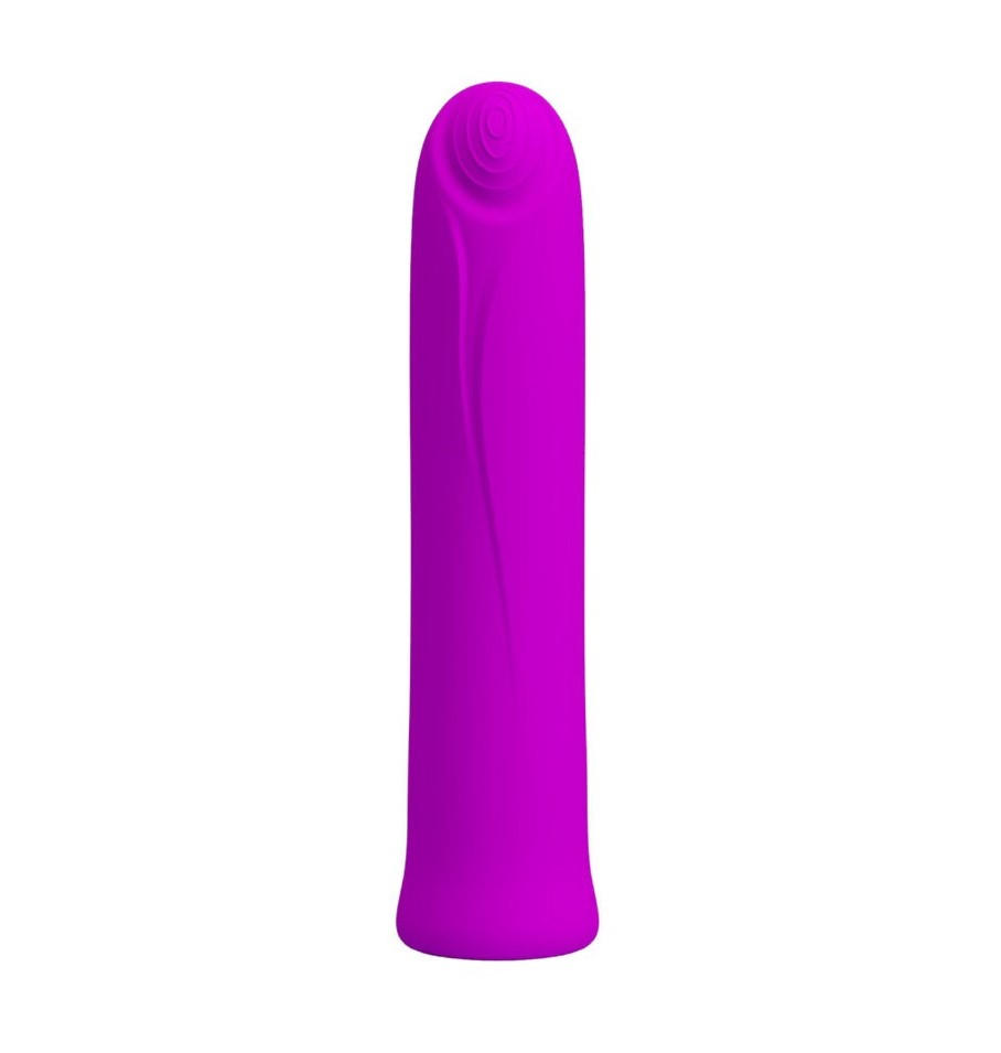 Mini Vibrator Curtis, 12 Moduri Vibratii, Silicon, USB, Mov, 10.3 cm