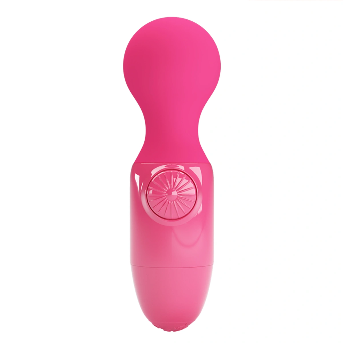 Vibrator Wand Multispeed Little Cute, USB Reincarcabil, Fuchsia
