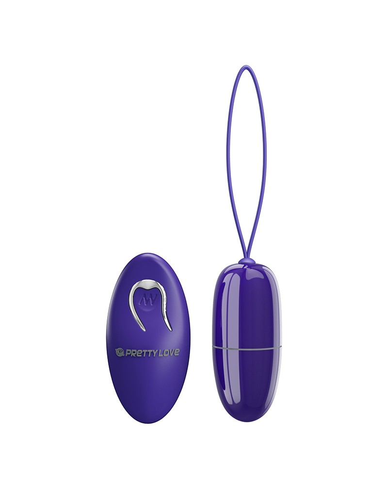Ou Vibrator Selkie Youth, 12 Moduri Vibratii, Remote Control, ABS, Violet