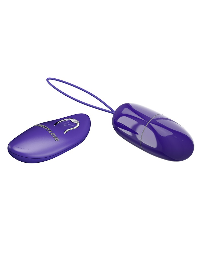 Ou Vibrator Selkie Youth, 12 Moduri Vibratii, Remote Control, ABS, Violet