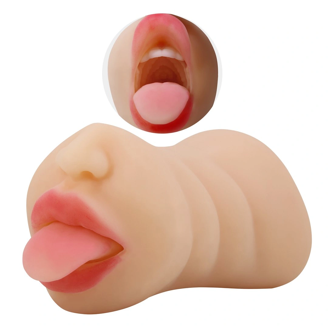 Masturbator Crazy Bull Sarah Mouth&Pussy, Soft Skin, Natural, 18 cm