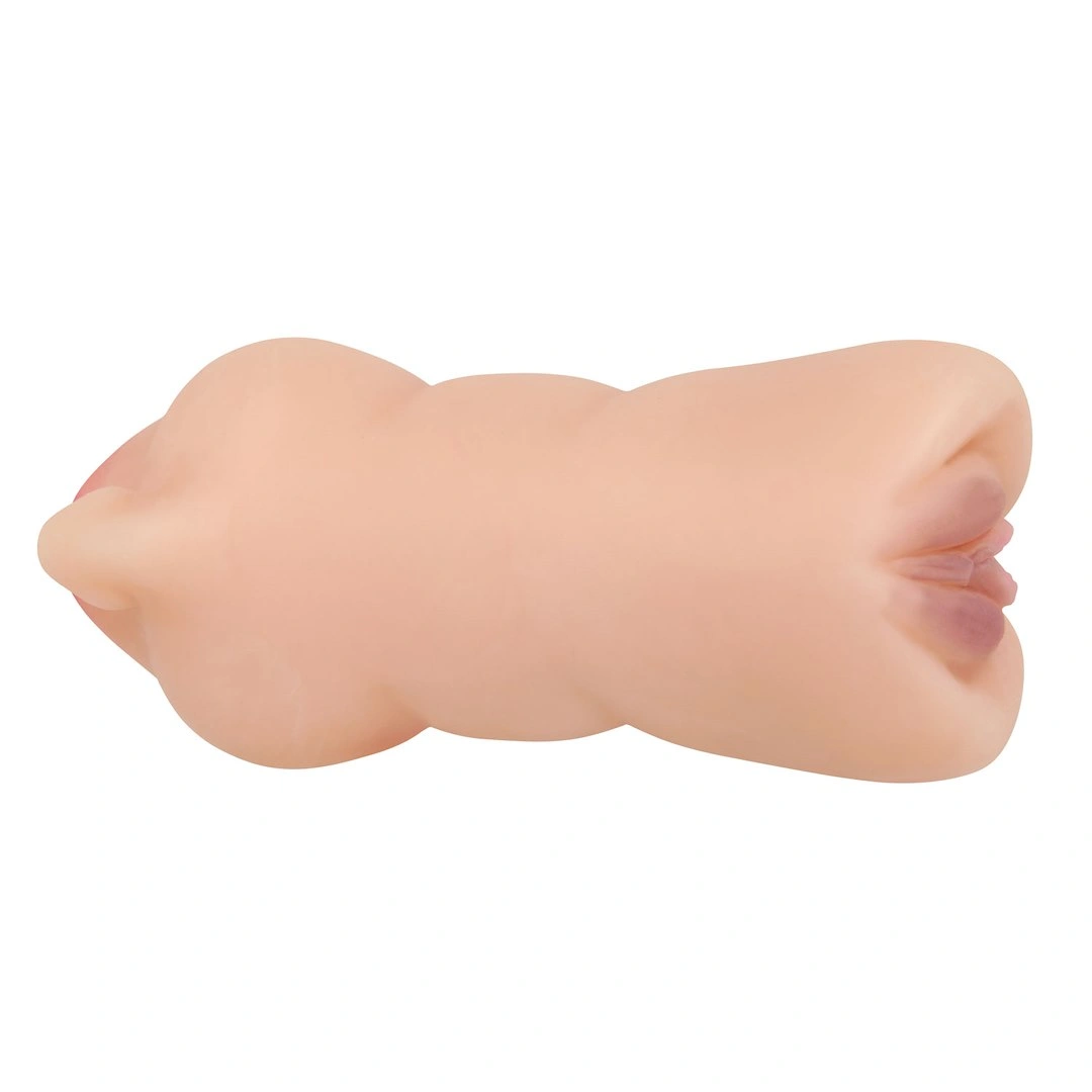Masturbator Mouth&Pussy Crazy Bull Zoey, Soft Skin, Natural, 17 cm