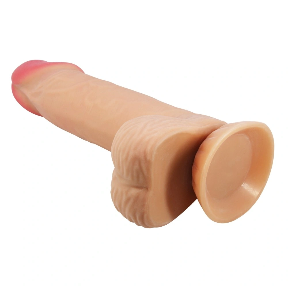Dildo Realist Sliding Skin, Bendable, Lifelike Skin, Natural, 20.6 cm