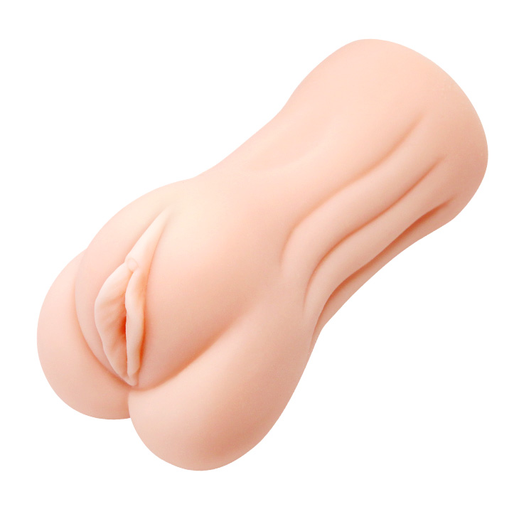 Masturbator Crazy Bull Manga Vagina, TPR, Autolubrifiant, Natural, 14 cm