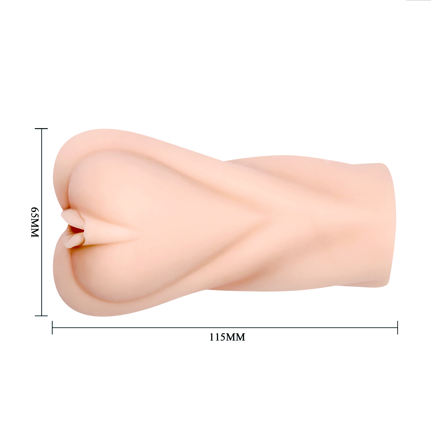 Masturbator Crazy Bull Anime Sweet Vagina, TPR, Natural, 11.5 cm