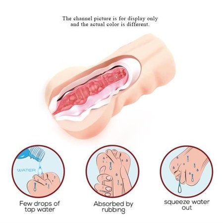Masturbator Crazy Bull Manga Vagina, TPR, Natural, 13 cm