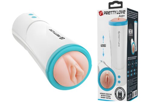Masturbator Thrusting Aby Vagin 3 Moduri Impingere, TPR Life-Like, Natural