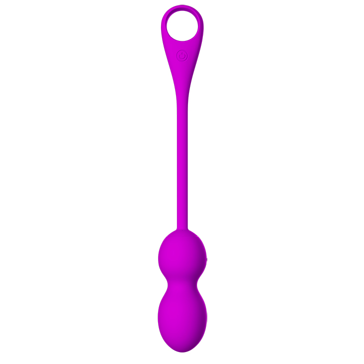 Bile Kegel Elvira 12 Moduri Vibratii, Silicon, USB, Bluetooth Control, Free App, Mov, 22 cm