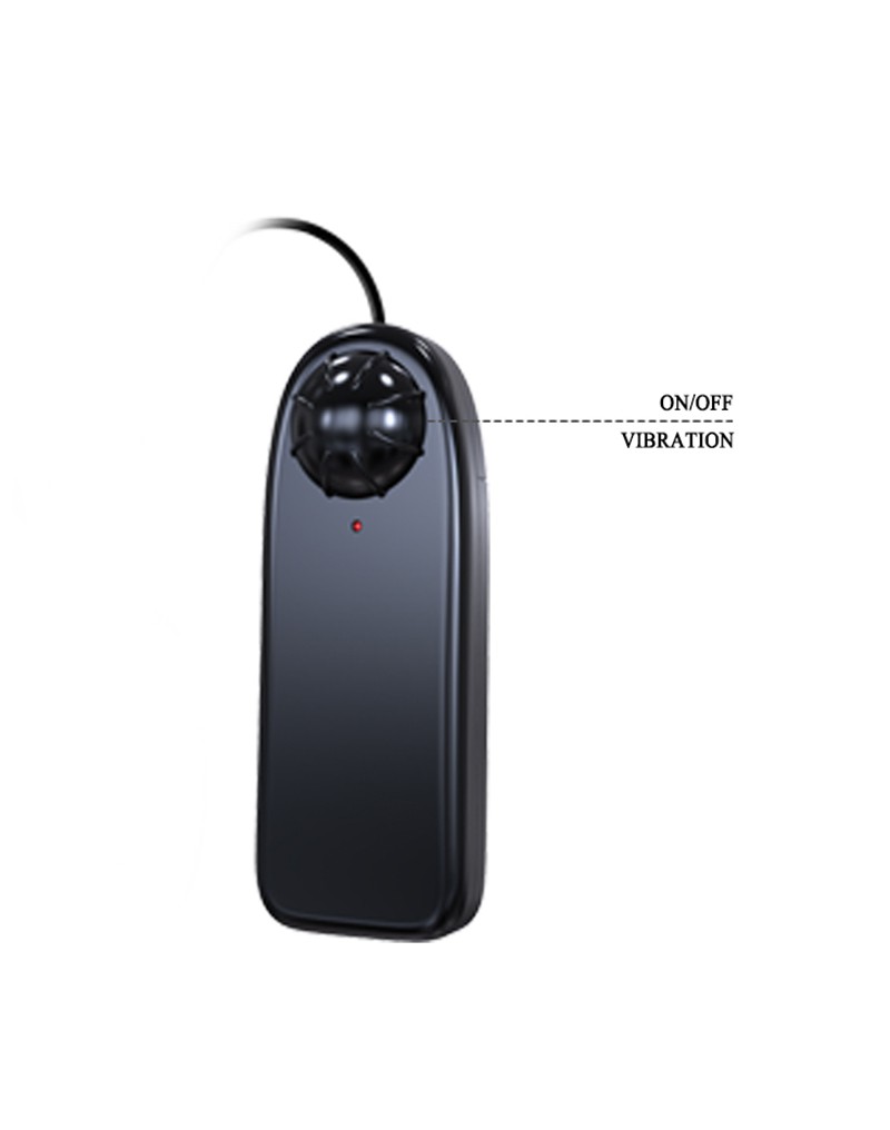 Vibrator Beautiful Maddox, Multispeed, Glide&Slide, LifeLike Skin, Maro, 18.5 cm