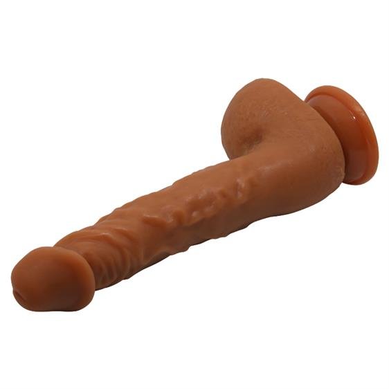 Dildo Realist Beautiful Jason LifeLike Skin, Maro, 25.5 cm