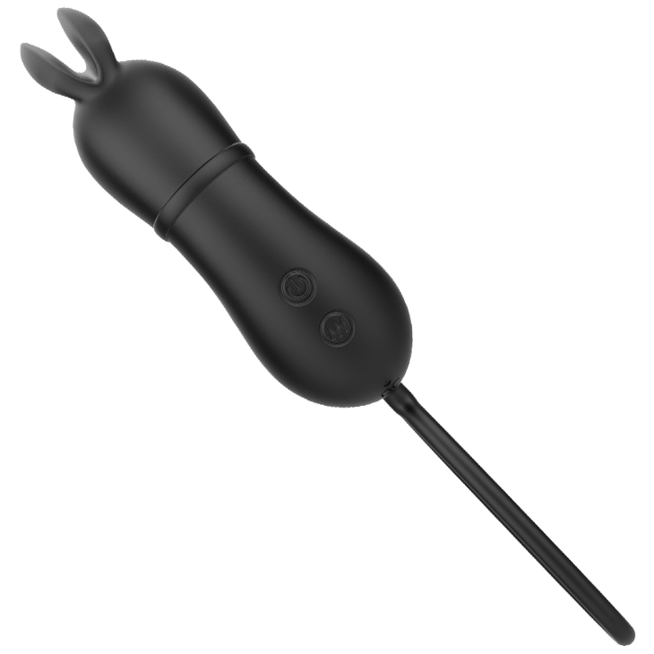 Stimulator Rosalie, 7 Moduri Vibratii, Silicon, USB, Negru