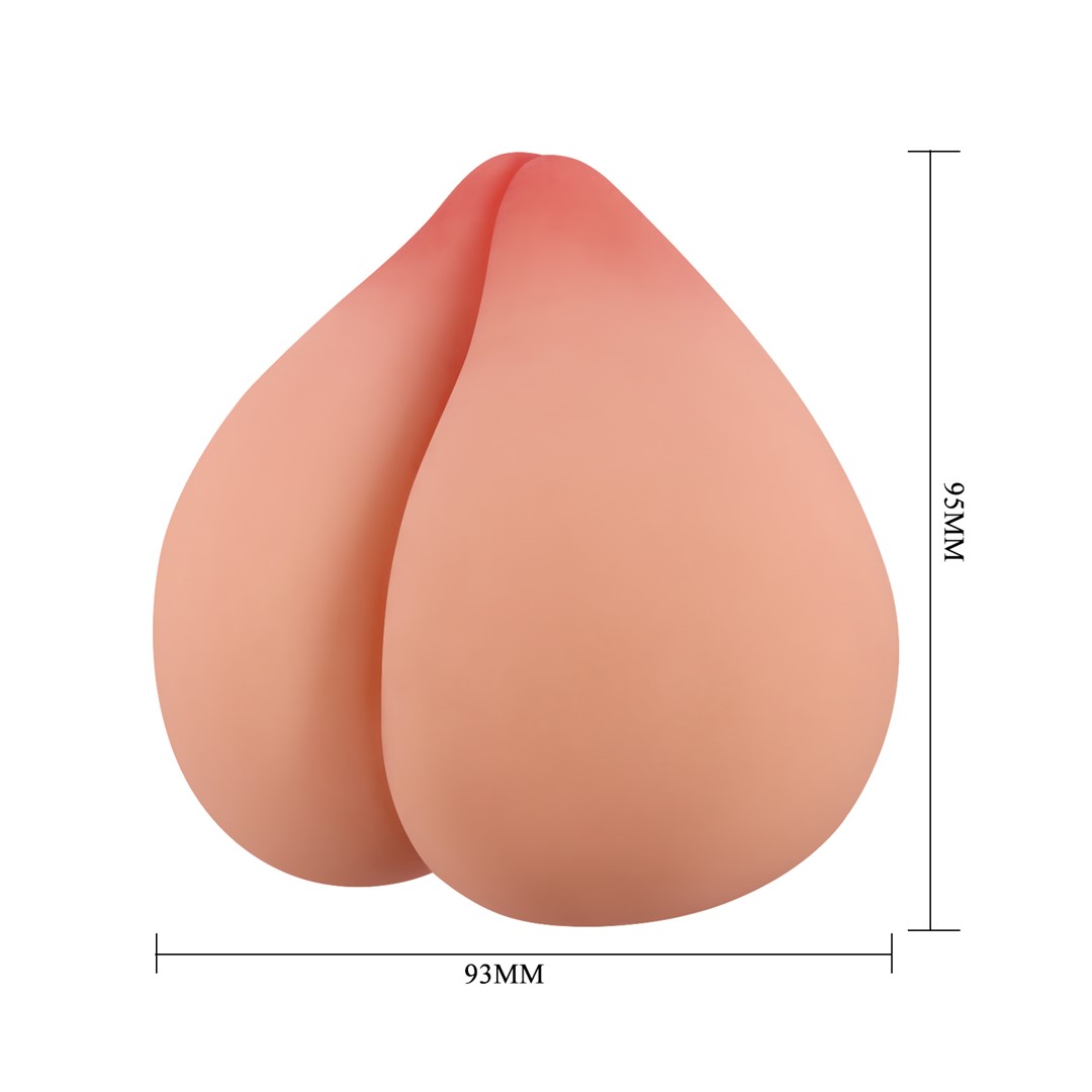 Masturbator Honey Peach, TPR, Natural, 9.5 cm