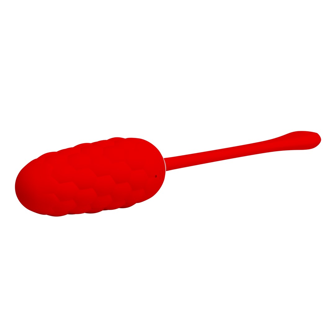Ou Vibrator Marina, 12 Moduri Vibratii, Silicon, USB, Rosu