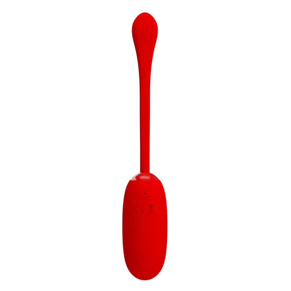 Ou Vibrator Julius, 12 Moduri Vibratii, Silicon, USB, Rosu