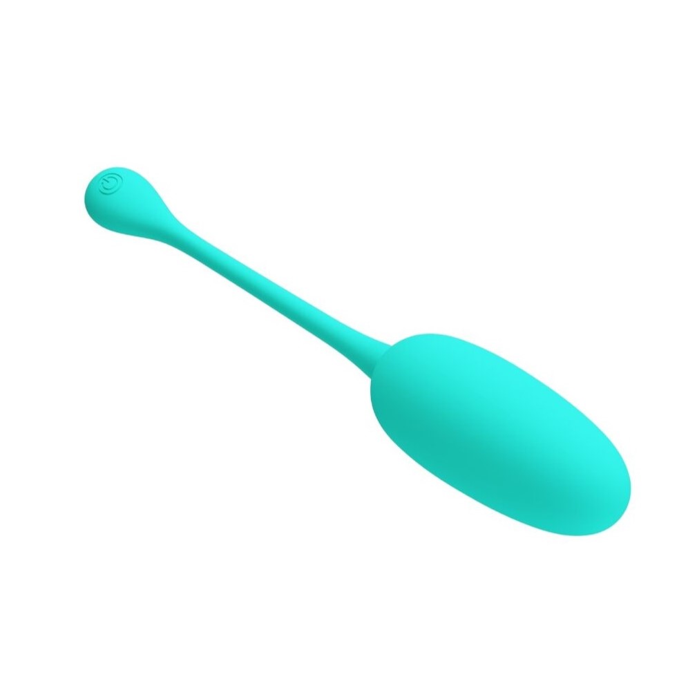 Ou Vibrator Knucker, 12 Moduri Vibratii, Silicon, USB, Verde