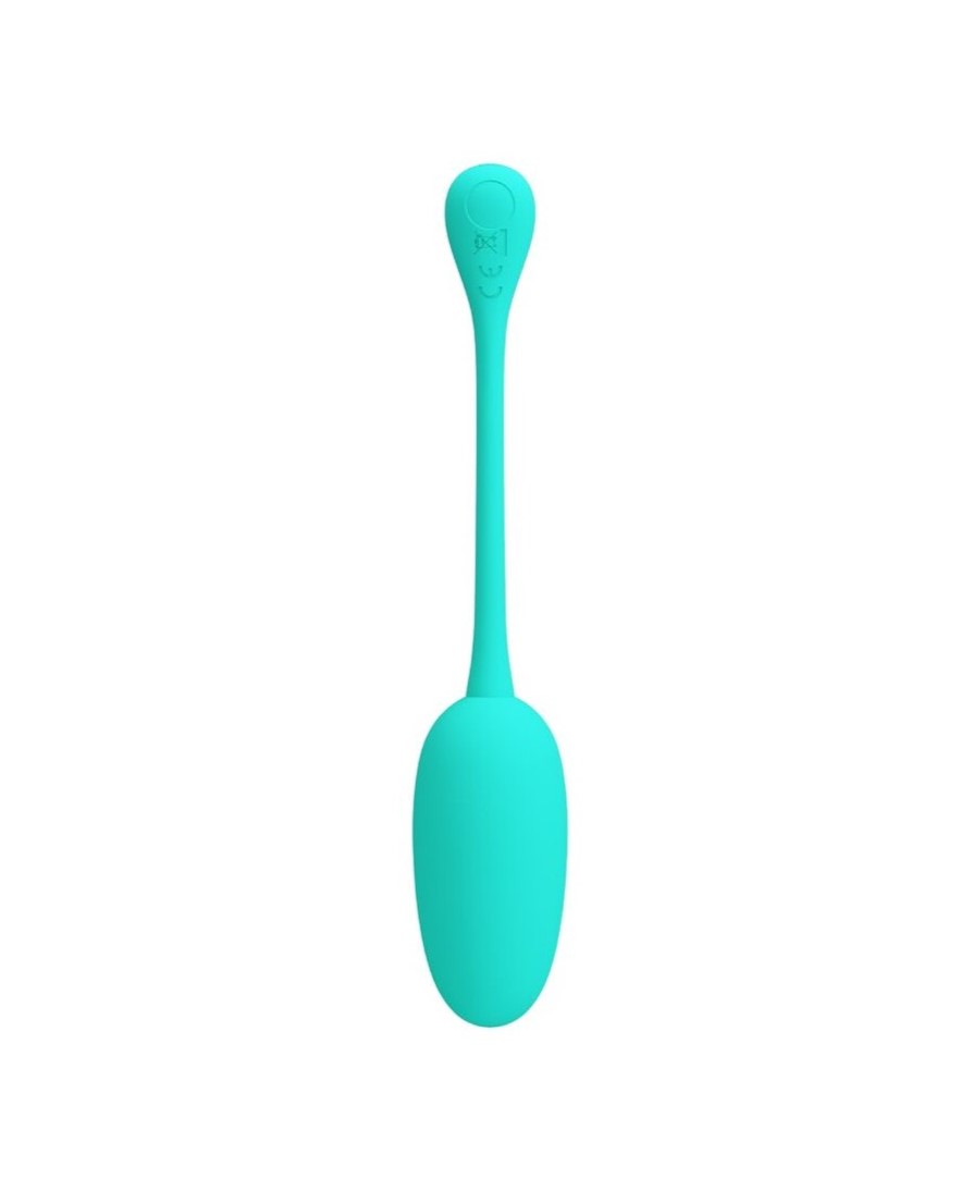 Ou Vibrator Knucker, 12 Moduri Vibratii, Silicon, USB, Verde