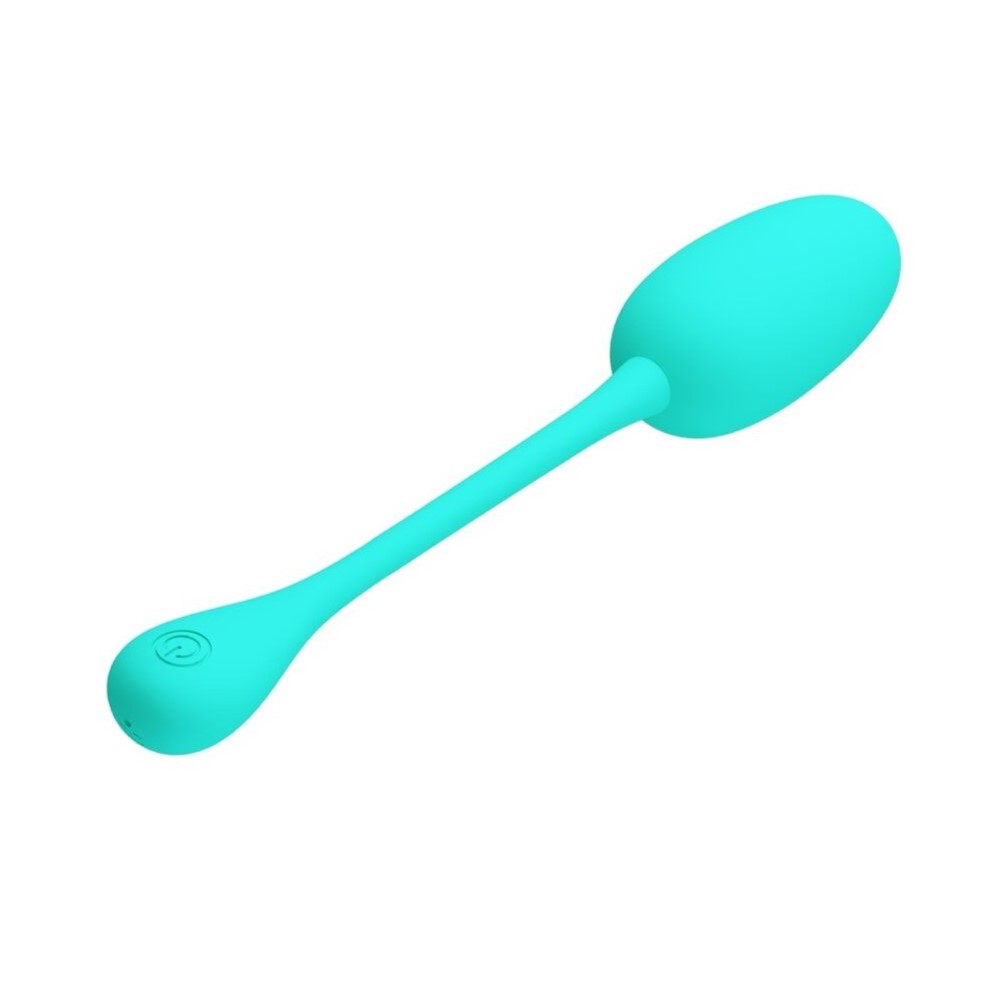 Ou Vibrator Knucker, 12 Moduri Vibratii, Silicon, USB, Verde