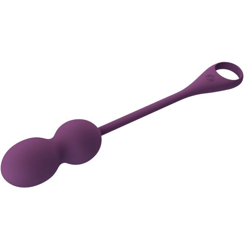 Bile Kegel Elvira 12 Moduri Vibratii, Silicon, USB, Bluetooth Control, Free App, Mov Inchis, 22 cm