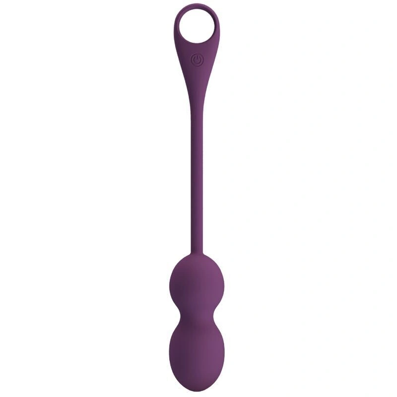 Bile Kegel Elvira 12 Moduri Vibratii, Silicon, USB, Bluetooth Control, Free App, Mov Inchis, 22 cm