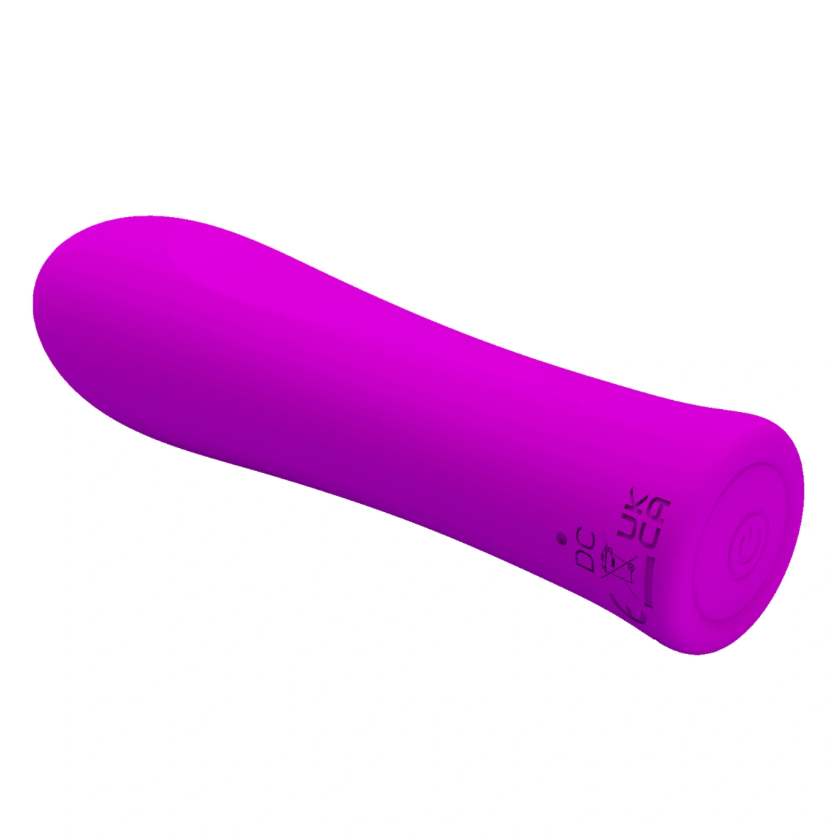 Vibrator Pretty Love Alfreda, 12 Moduri Vibratii, Silicon, USB, Mov, 10.2 cm