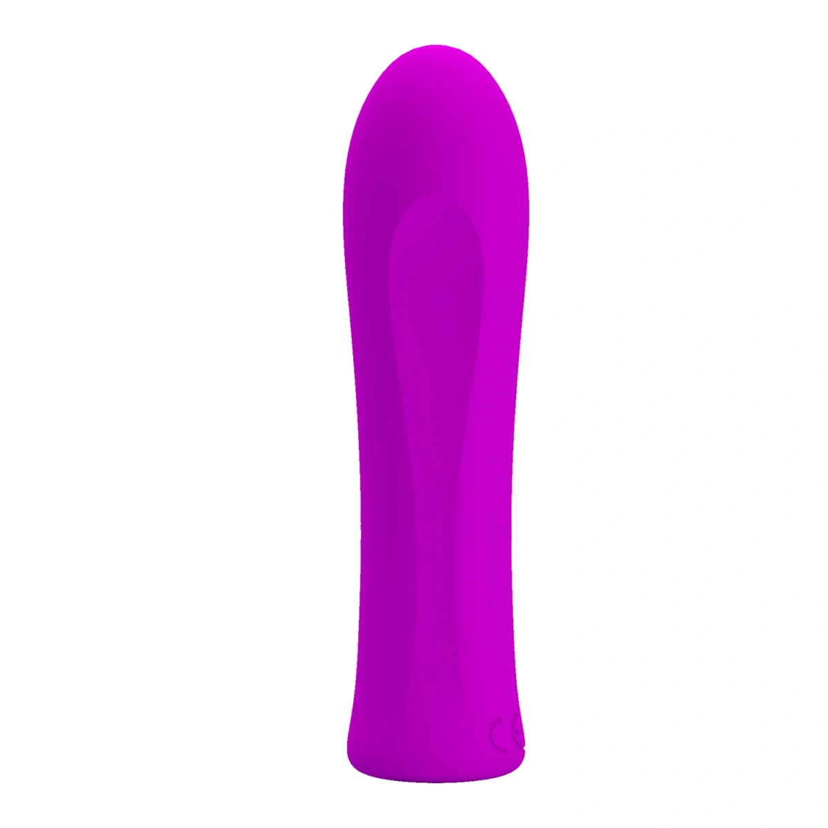 Vibrator Pretty Love Alfreda, 12 Moduri Vibratii, Silicon, USB, Mov, 10.2 cm