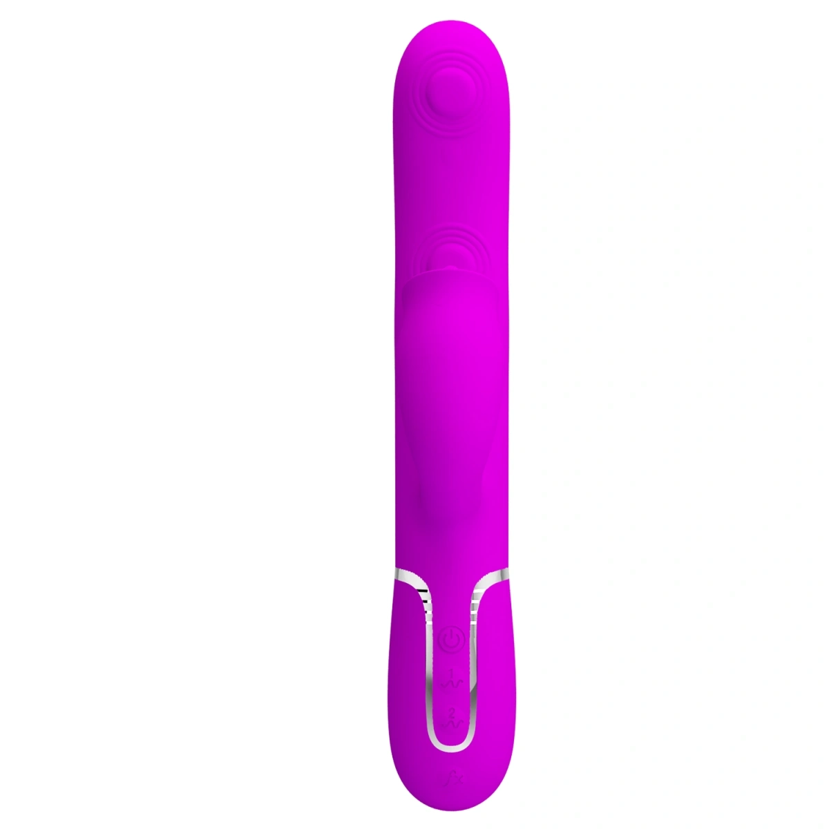 Vibrator Twinkled Tenderness Gigi, 7 Moduri Pulsare, 7 Moduri Licking, Silicon, USB, Roz, 22.8 cm