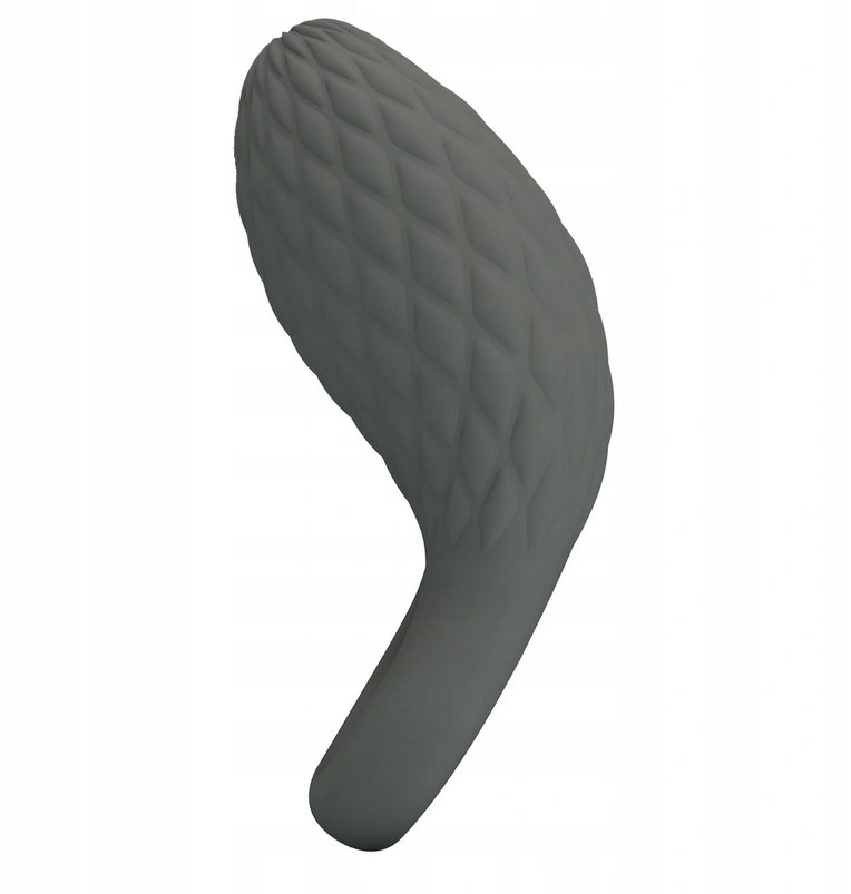 Inel de Penis Master Heloise, 7 Moduri Vibratii, Silicon, USB, Negru