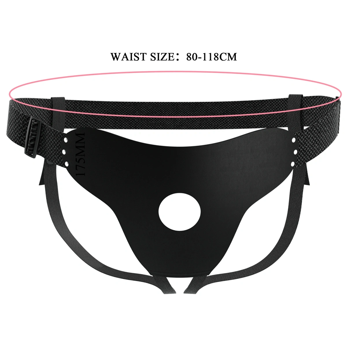 Harness Briefs Spell Love fara Dildo, Compatibil Jucarii cu Baza Lata