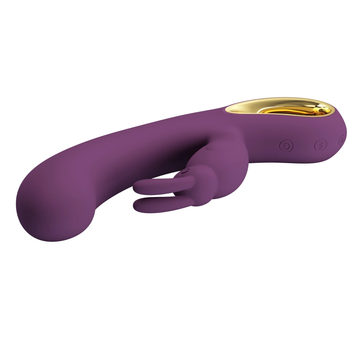 Vibrator Iepuras Liam, 12 Moduri Vibratii, Bluetooth Control, Silicon, USB, Mov, 21 cm
