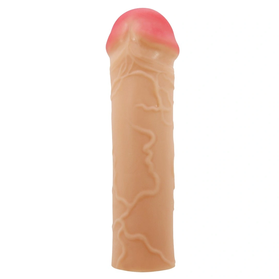 Prelungitor Penis Nile, TPR, Natural, 16.5 cm