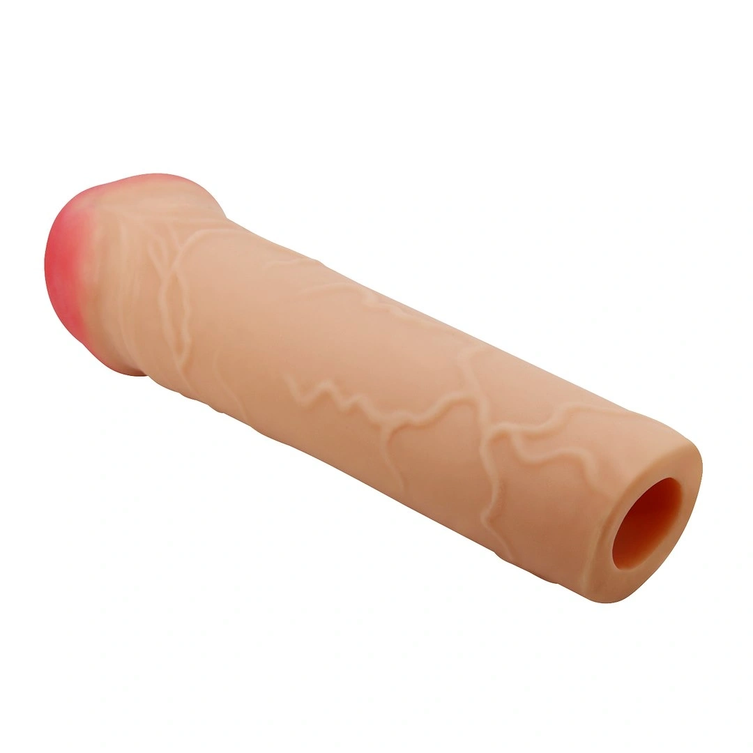 Prelungitor Penis Nile, TPR, Natural, 16.5 cm
