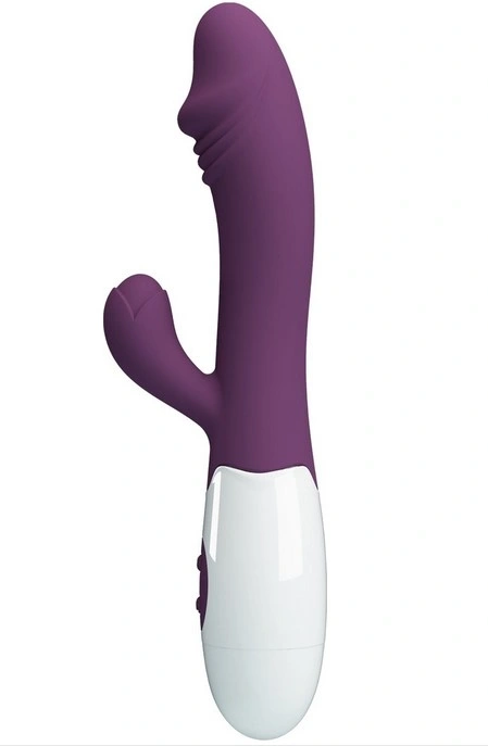Vibrator Iepuras Snappy , 30 Moduri Vibratii, Silicon, Violet, 19 cm